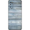 Weathered Blue Wood Galaxy S20 Skin
