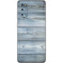 Weathered Blue Wood Galaxy S20 Skin