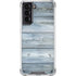 Weathered Blue Wood Galaxy S21 5G Clear Case