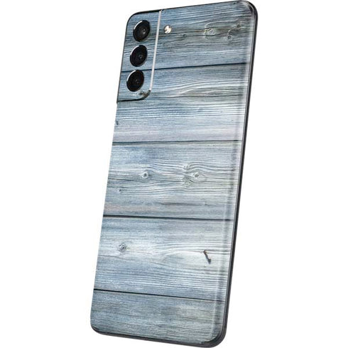 Weathered Blue Wood Galaxy S21 Plus 5G Skin