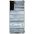 Weathered Blue Wood Galaxy S22 Plus Clear Case