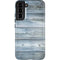 Weathered Blue Wood Galaxy S22 Plus Pro Case