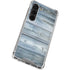 Weathered Blue Wood Galaxy S23 Clear Case