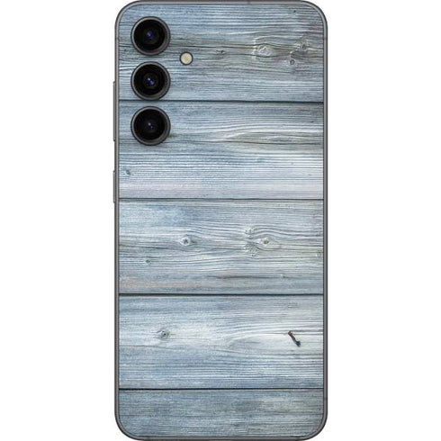 Weathered Blue Wood Galaxy S23 FE Skin