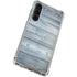 Weathered Blue Wood Galaxy S23 Plus Clear Case