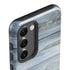Weathered Blue Wood Galaxy S23 Plus Pro Case