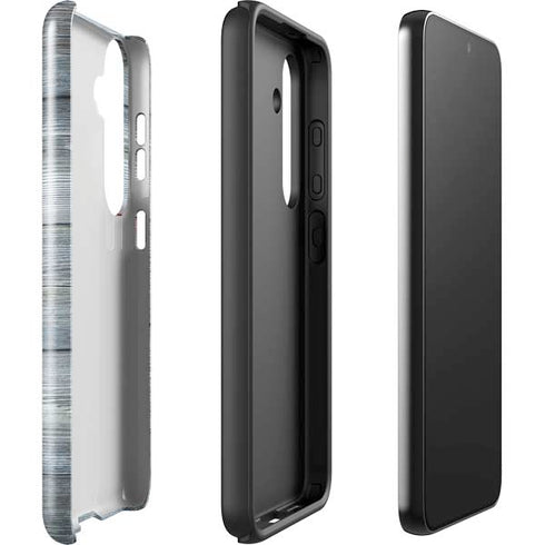 Weathered Blue Wood Galaxy S24 Impact Case