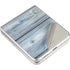 Weathered Blue Wood Galaxy Z Flip3 5G Skin
