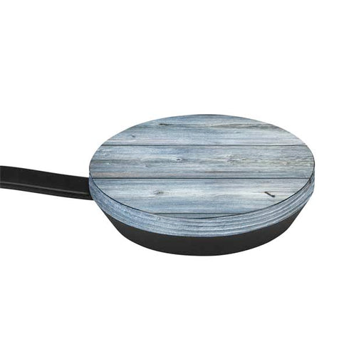 Weathered Blue Wood Google Stadia Controller Skin