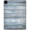 Weathered Blue Wood iPad Pro 12.9in (2020) Clear Case