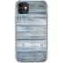 Weathered Blue Wood iPhone 11 Clear Case
