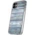Weathered Blue Wood iPhone 11 Clear Case