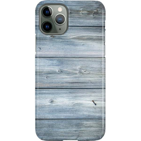 Weathered Blue Wood iPhone 11 Pro Lite Case
