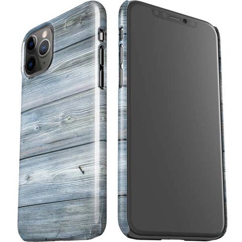 Weathered Blue Wood iPhone 11 Pro Lite Case