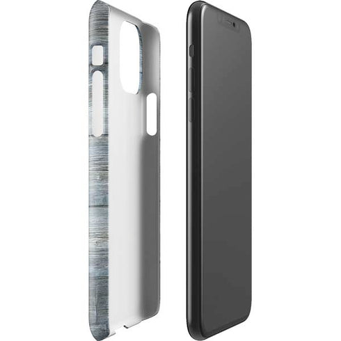 Weathered Blue Wood iPhone 11 Pro Max Lite Case