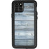 Weathered Blue Wood iPhone 11 Pro Max Waterproof Case