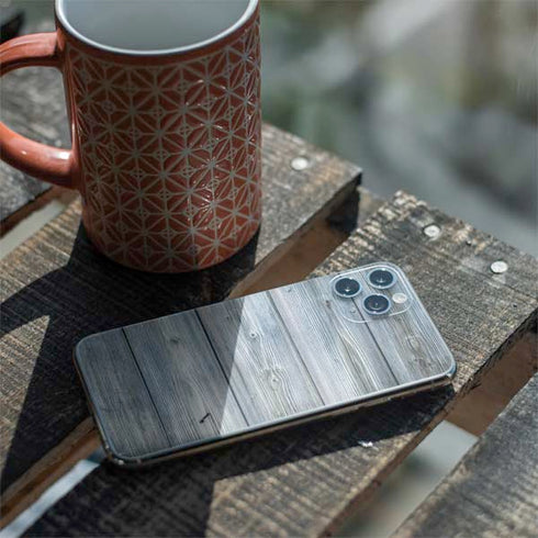 Weathered Blue Wood iPhone 11 Pro Skin