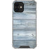 Weathered Blue Wood iPhone 12 Clear Case