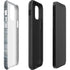 Weathered Blue Wood iPhone 12 Impact Case
