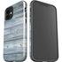 Weathered Blue Wood iPhone 12 Impact Case
