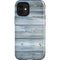 Weathered Blue Wood iPhone 12 Mini Impact Case