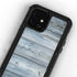 Weathered Blue Wood iPhone 12 Mini Waterproof Case