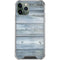 Weathered Blue Wood iPhone 12 Pro Clear Case