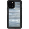 Weathered Blue Wood iPhone 12 Pro Waterproof Case