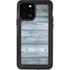 Weathered Blue Wood iPhone 12 Pro Waterproof Case