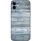 Weathered Blue Wood iPhone 12 Skin