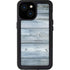 Weathered Blue Wood iPhone 13 Mini Waterproof Case