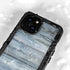 Weathered Blue Wood iPhone 13 Mini Waterproof Case