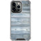Weathered Blue Wood iPhone 13 Pro Clear Case