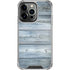 Weathered Blue Wood iPhone 13 Pro Clear Case