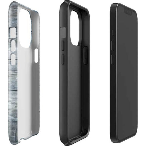 Weathered Blue Wood iPhone 13 Pro Impact Case