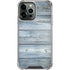 Weathered Blue Wood iPhone 13 Pro Max Clear Case