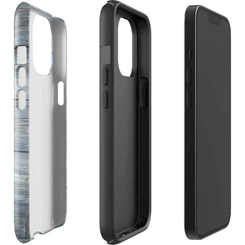 Weathered Blue Wood iPhone 13 Pro Max Impact Case