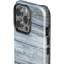 Weathered Blue Wood iPhone 14 Pro Impact Case