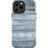 Weathered Blue Wood iPhone 14 Pro Max Impact Case