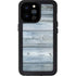 Weathered Blue Wood iPhone 14 Pro Max Waterproof Case