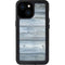 Weathered Blue Wood iPhone 15 Waterproof Case