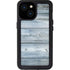 Weathered Blue Wood iPhone 15 Waterproof Case