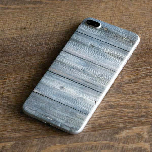 Weathered Blue Wood iPhone 8 Plus Skin