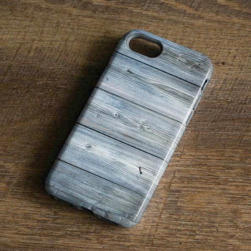 Weathered Blue Wood iPhone 8 Pro Case