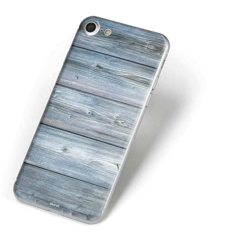 Weathered Blue Wood iPhone 8 Skin