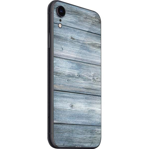 Weathered Blue Wood iPhone SE (2nd & 3rd Gen) Skin