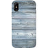 Weathered Blue Wood iPhone X Pro Case