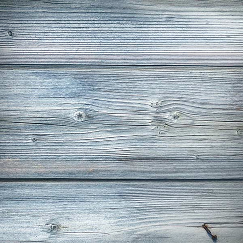 Weathered Blue Wood iPhone X Pro Case