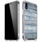 Weathered Blue Wood iPhone XR Clear Case