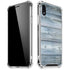 Weathered Blue Wood iPhone XR Clear Case